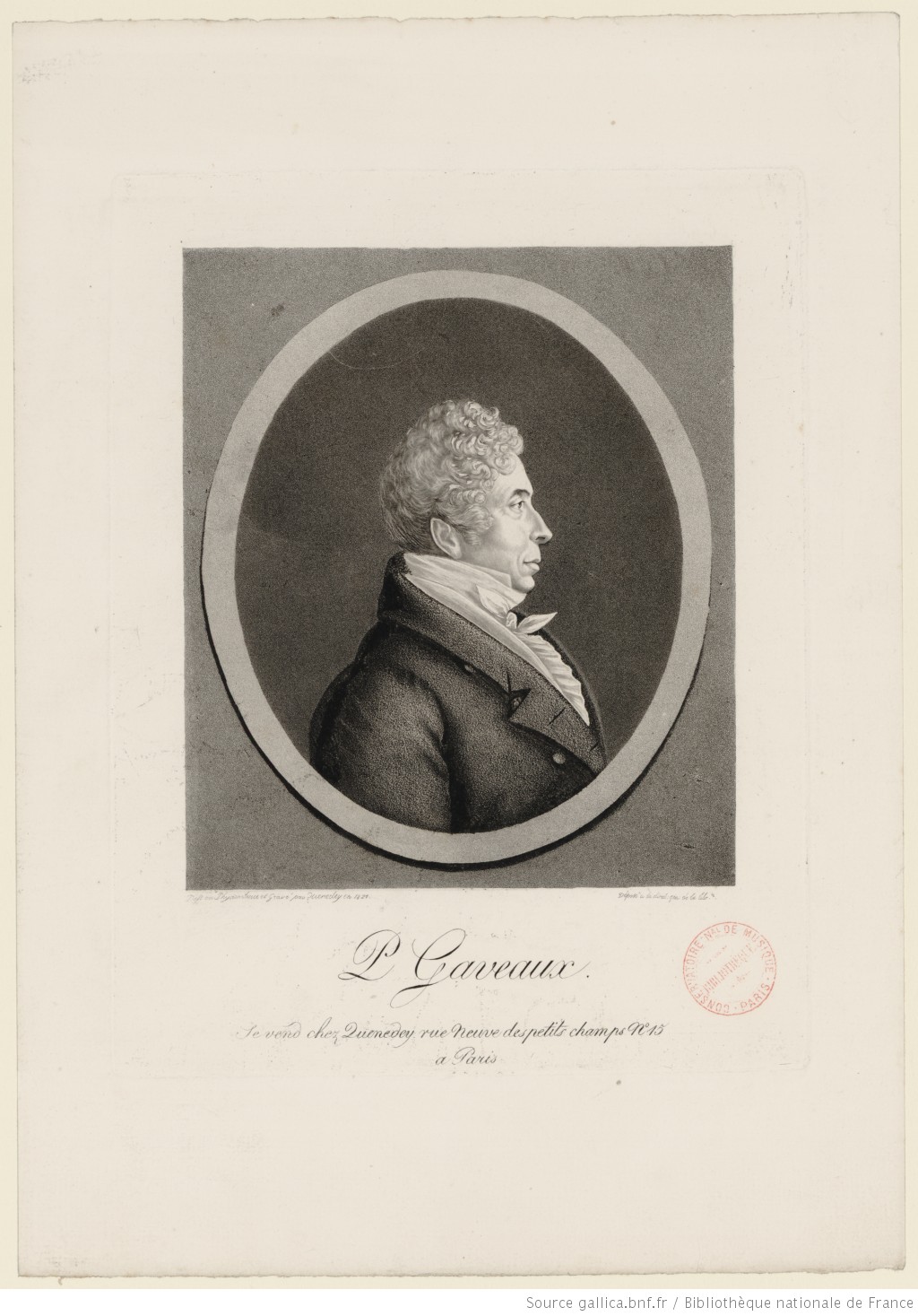 Pierre Gaveaux Edme Quenedey [...] btv1b8420230f